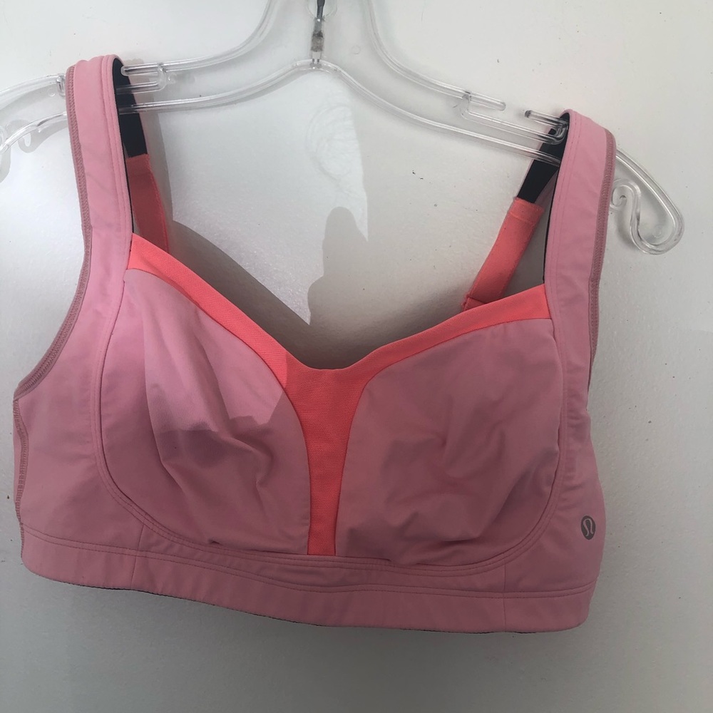 lululemon athletica Pink and Coral Bra